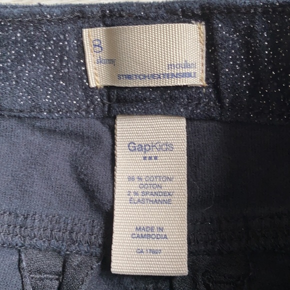 Gap size 8 girls stretchy skinnies - Picture 2 of 3